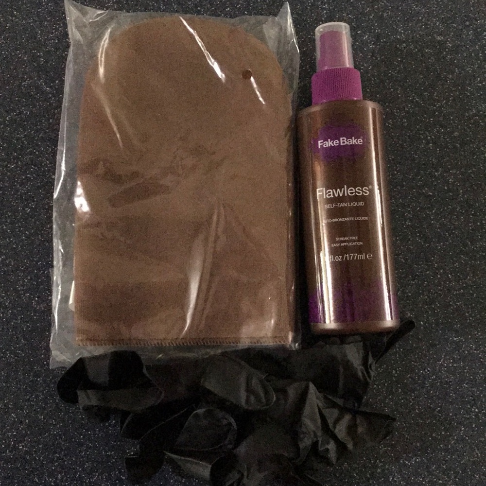 ☀️Fake Bake Flawless Self tan liquid with mitt☀️